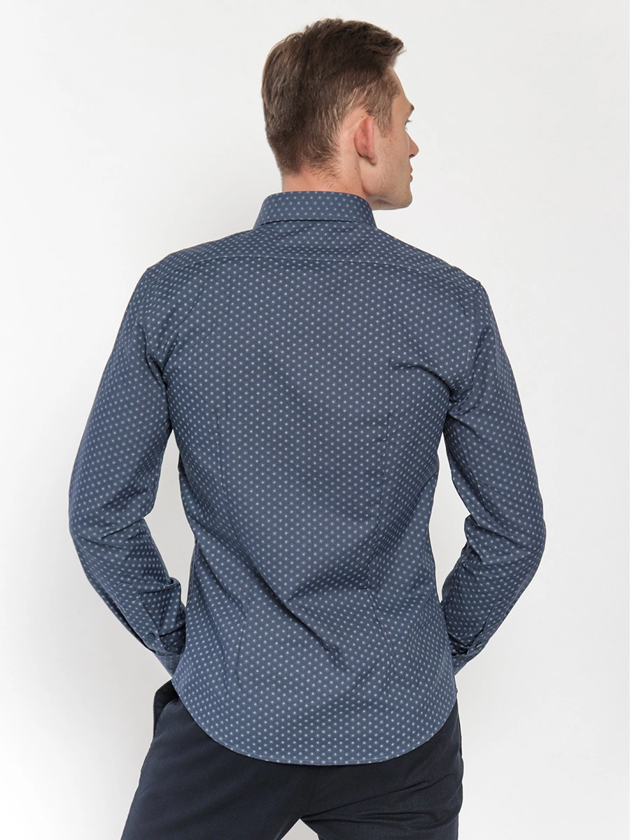 Полуприлегающая рубашка Slim fit